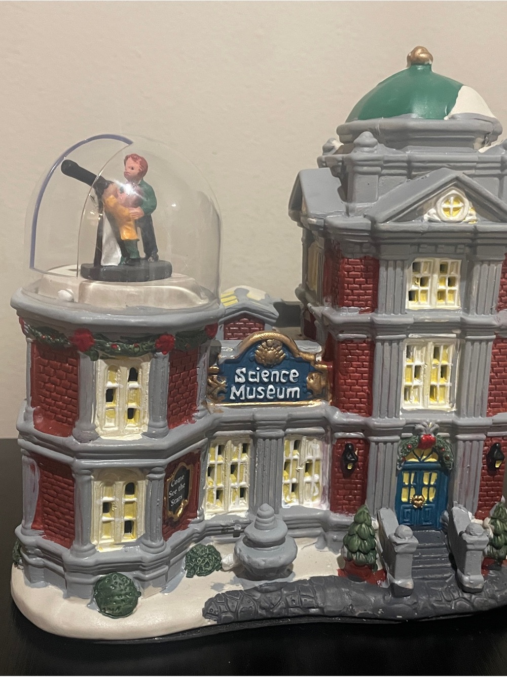 Vintage Science Museum Christmas town addition